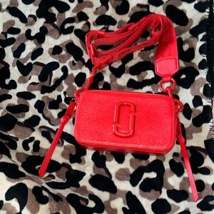 Red Marc Jacob’s Snapshot bag